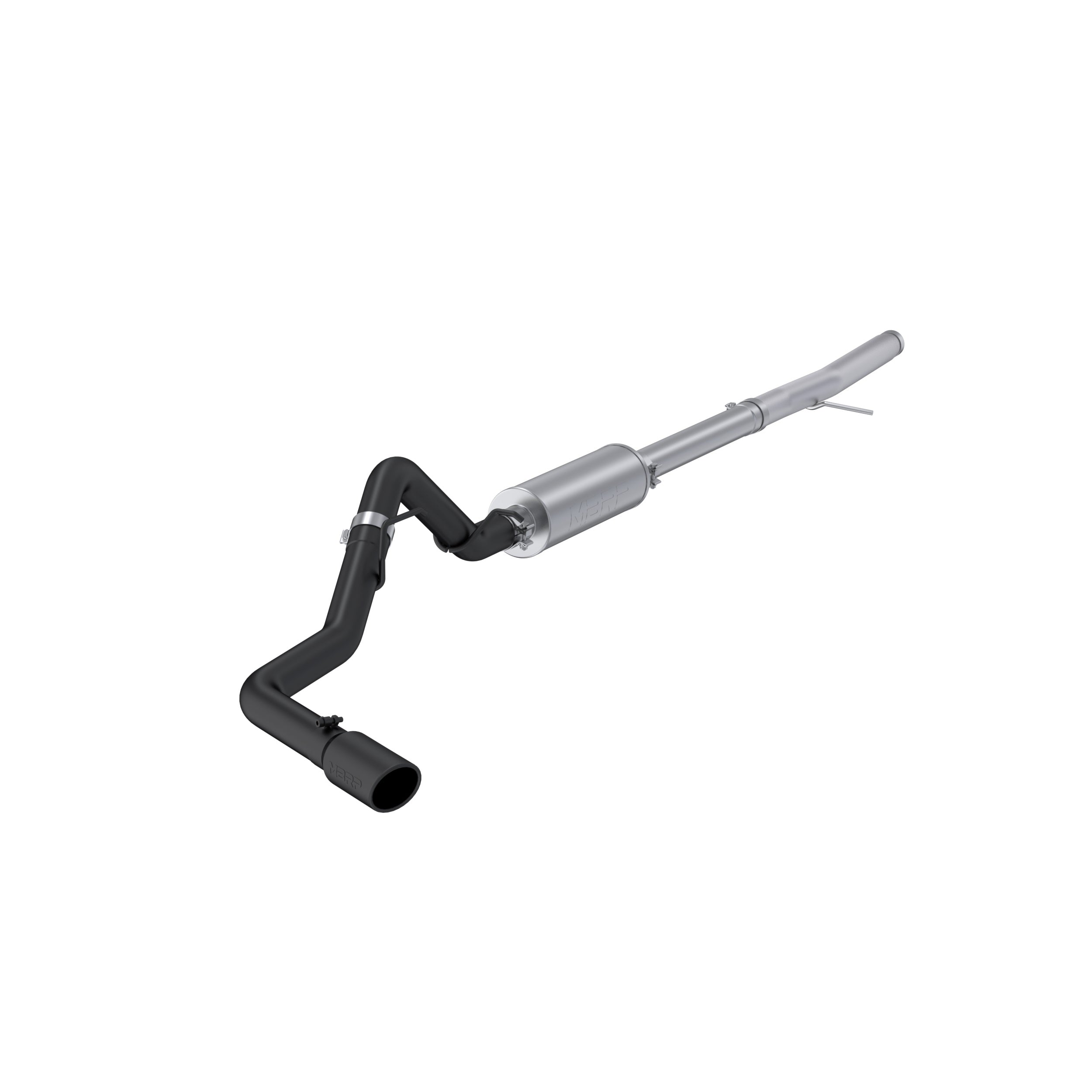 MBRP Exhaust 3 Inch Cat Back, Single Side Exit, Black Coated AL