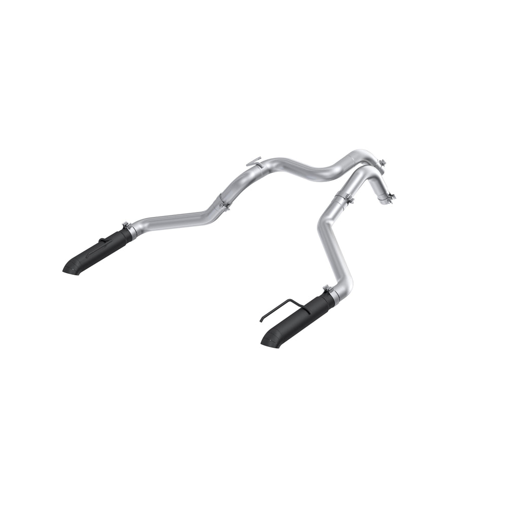 MBRP Exhaust 3" Axle-Back, Dual Rear Turndown, BLK T304
