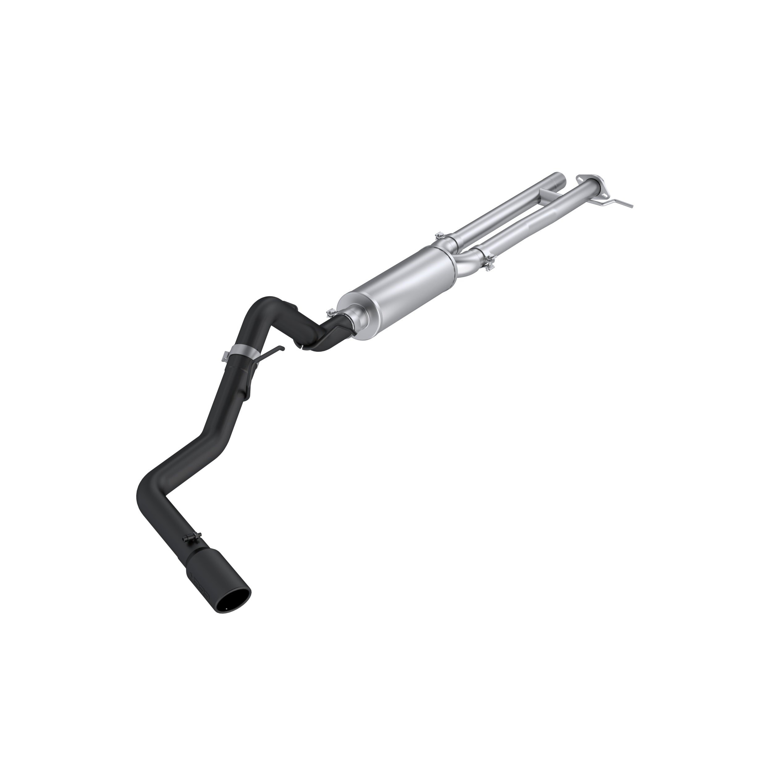 MBRP Exhaust 2.5 Inch Cat Back, 3 Inch Single Side Exit, Black Coated AL