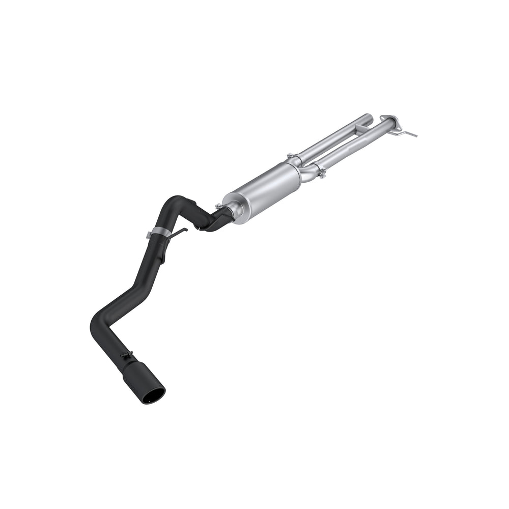 MBRP Exhaust 2.5 Inch Cat Back, 3 Inch Single Side Exit, Black Coated AL