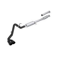 MBRP Exhaust 3 Inch Cat Back, Dual Passenger-Side Exit, BLK