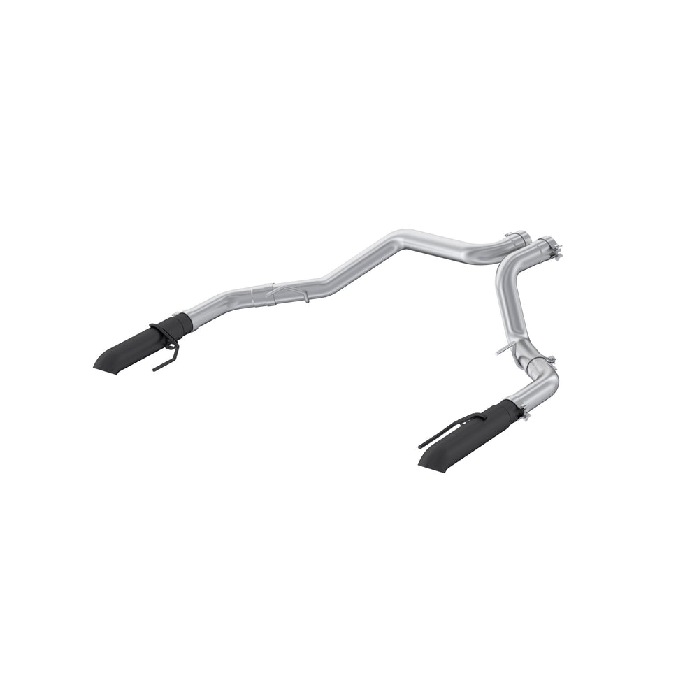 MBRP Exhaust 3" Axle-Back, Dual Rear Turndown, BLK T304