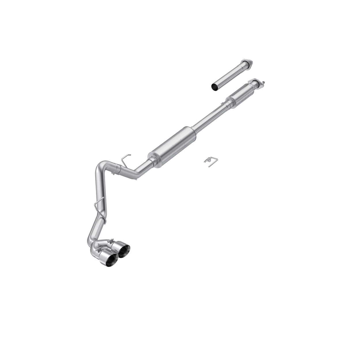MBRP Exhaust 3in. Cat Back, Passenger-side, Dual Outlet, T304