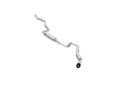 MBRP Exhaust S53233CF 3in. Cat-Back, Single Side Exit with CF Tip, T304.