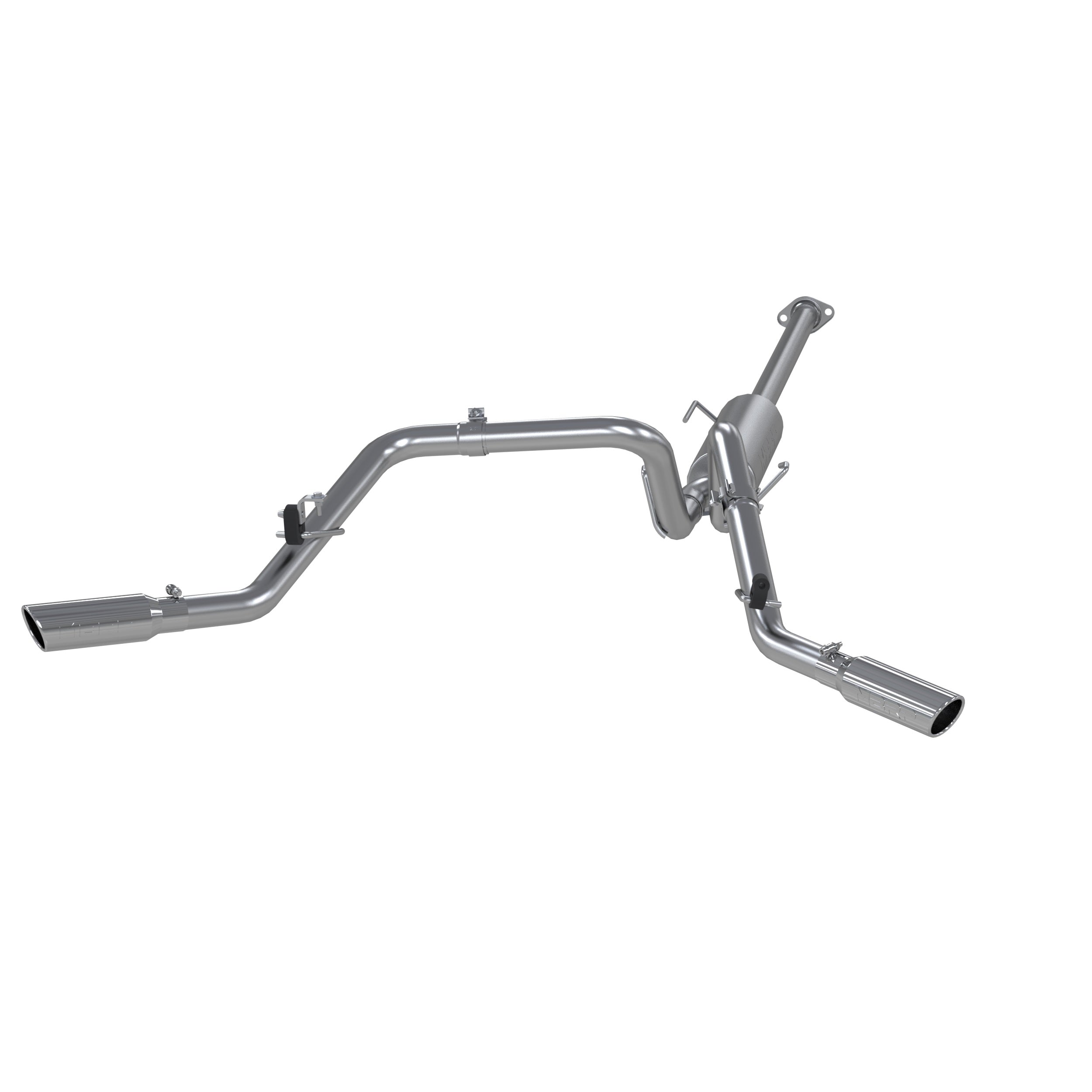 MBRP Exhaust 2 1/2in. Cat Back; Dual Split Side; T409