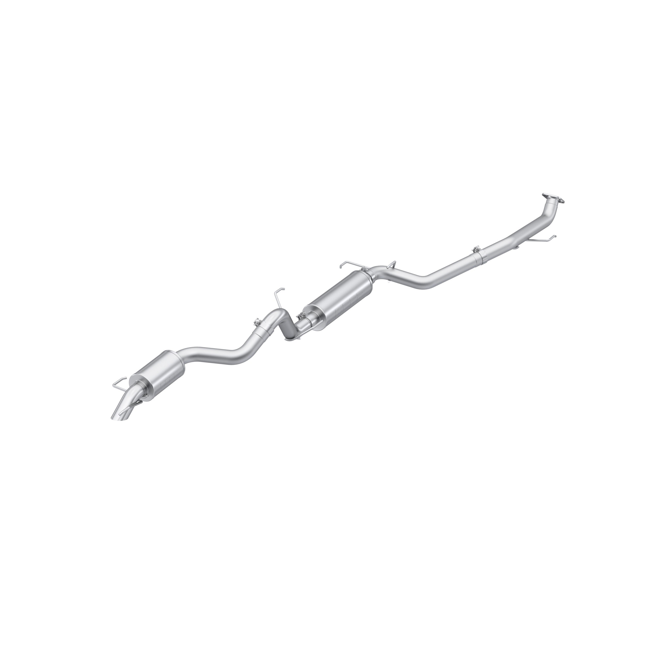 MBRP Exhaust Overland 3-Inch Cat-Back Single Rear High-Clearance Turn Down, T304
