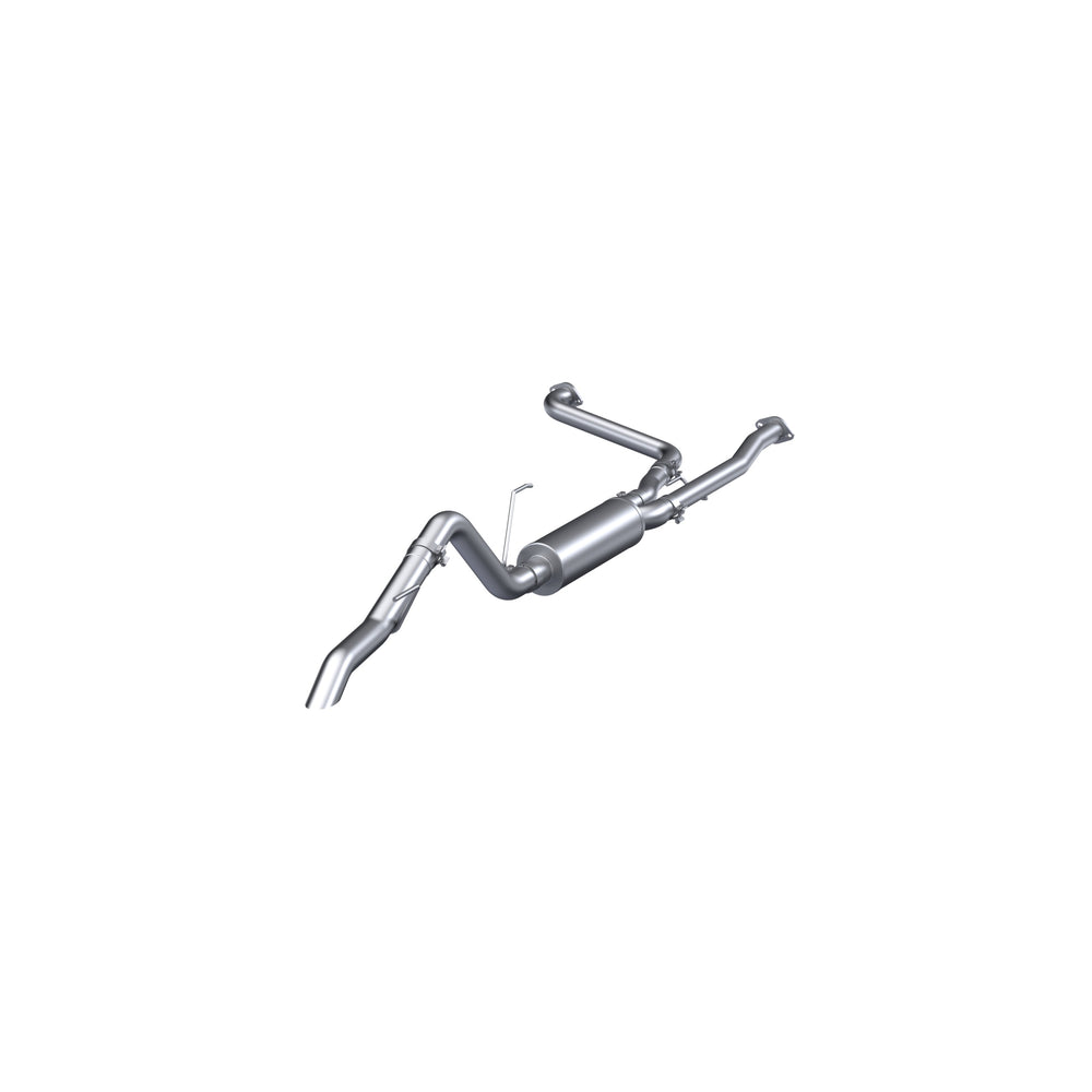 MBRP Exhaust 2.5 Inch Cat Back, 3 Inch Single High-Clearance Rear , T304