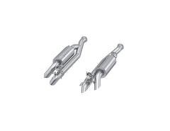 MBRP Exhaust 2.5in. Cat-Back; Dual Split Quad Rear; Active; T304