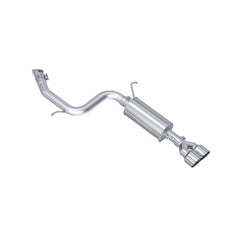MBRP Armor Lite 2.5-Inch Axle-Back Single Side with Dual Outlet Polished Tip.