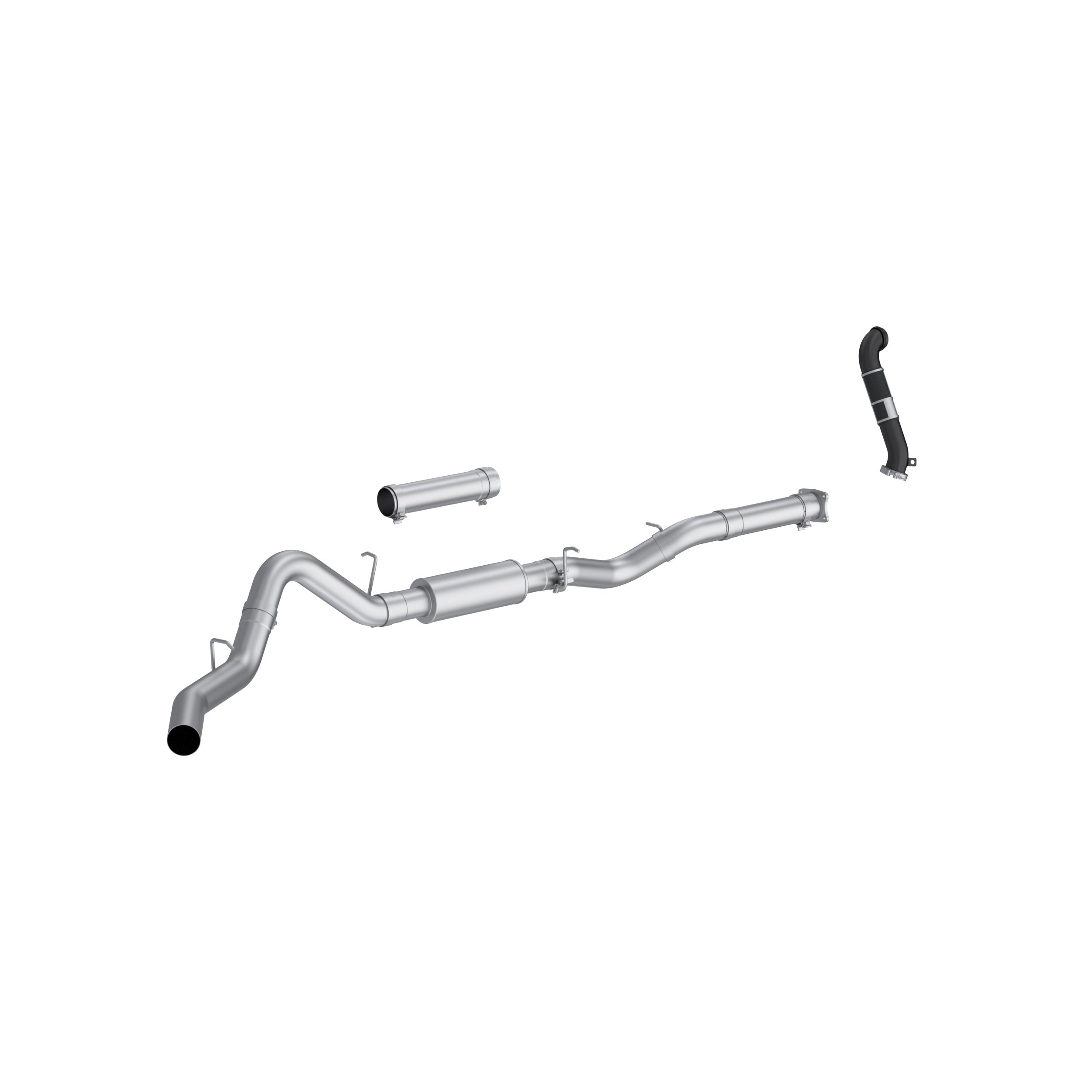 MBRP Exhaust 4in. Cat-Back, Single Side with Downpipe, No Tip