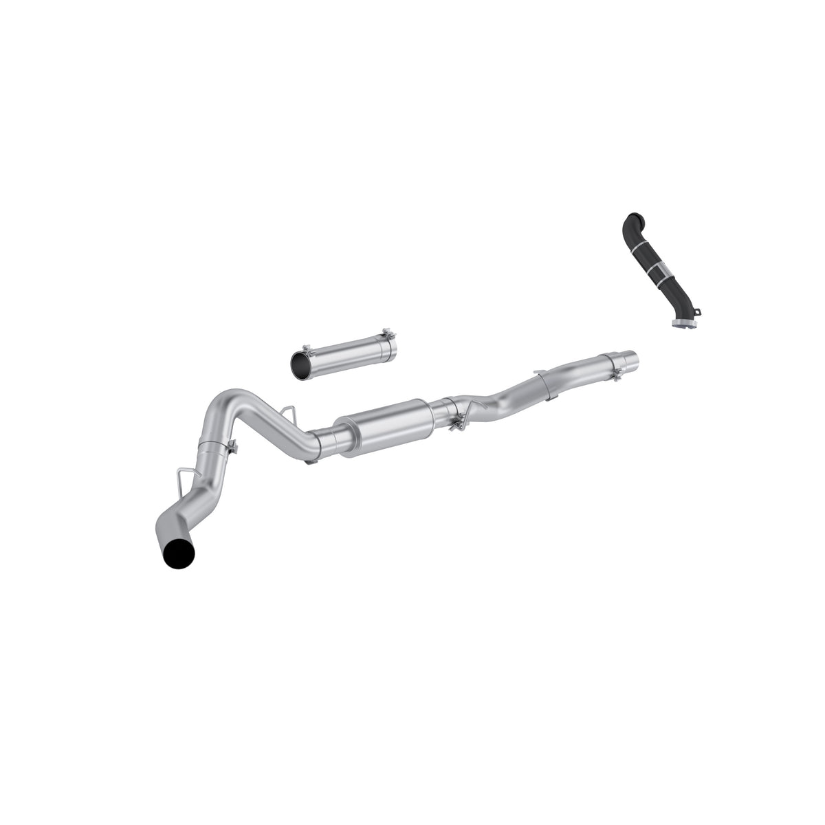 MBRP Exhaust 4in. Cat-Back, Single Side with Downpipe, No Tip