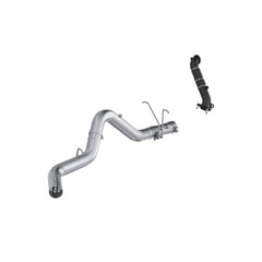 MBRP Exhaust 4in. Filter-Back, Single Side with Downpipe, No Tip, No Muffler