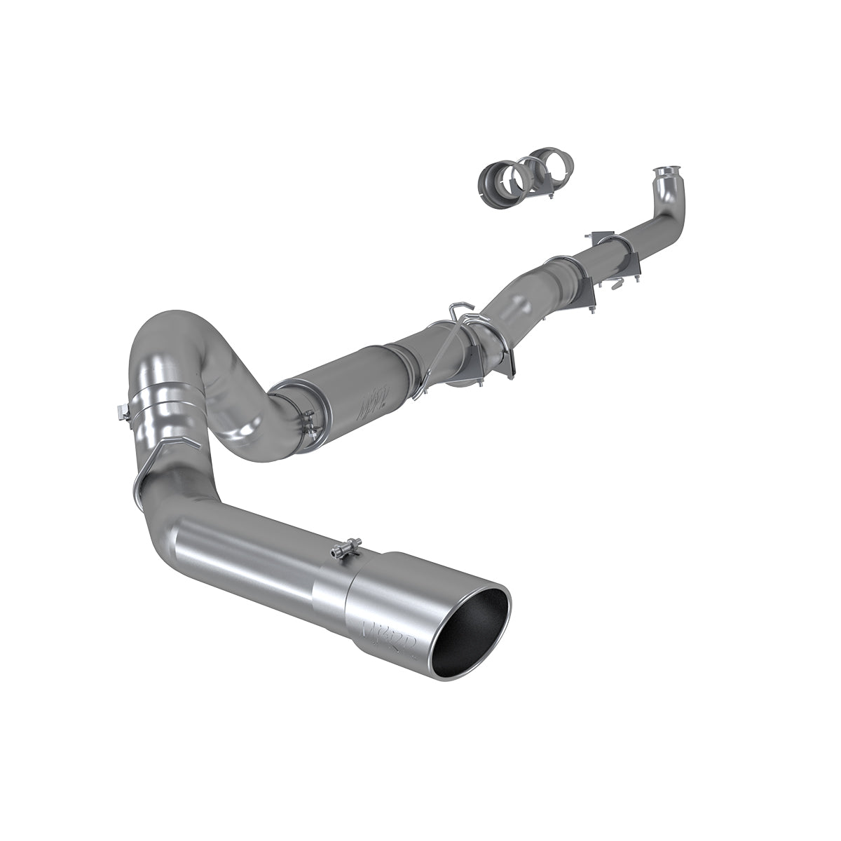 MBRP Exhaust 5in. Down Pipe Back; Single Side; AL