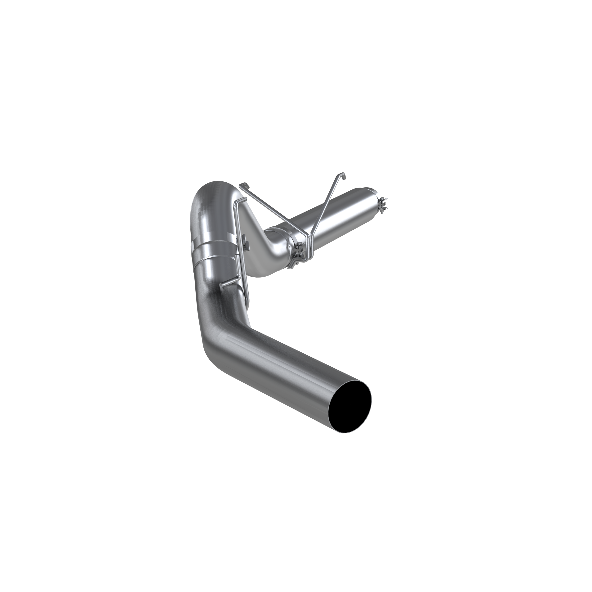 MBRP Exhaust 5in. Filter Back; Single Side; No Muffler; AL