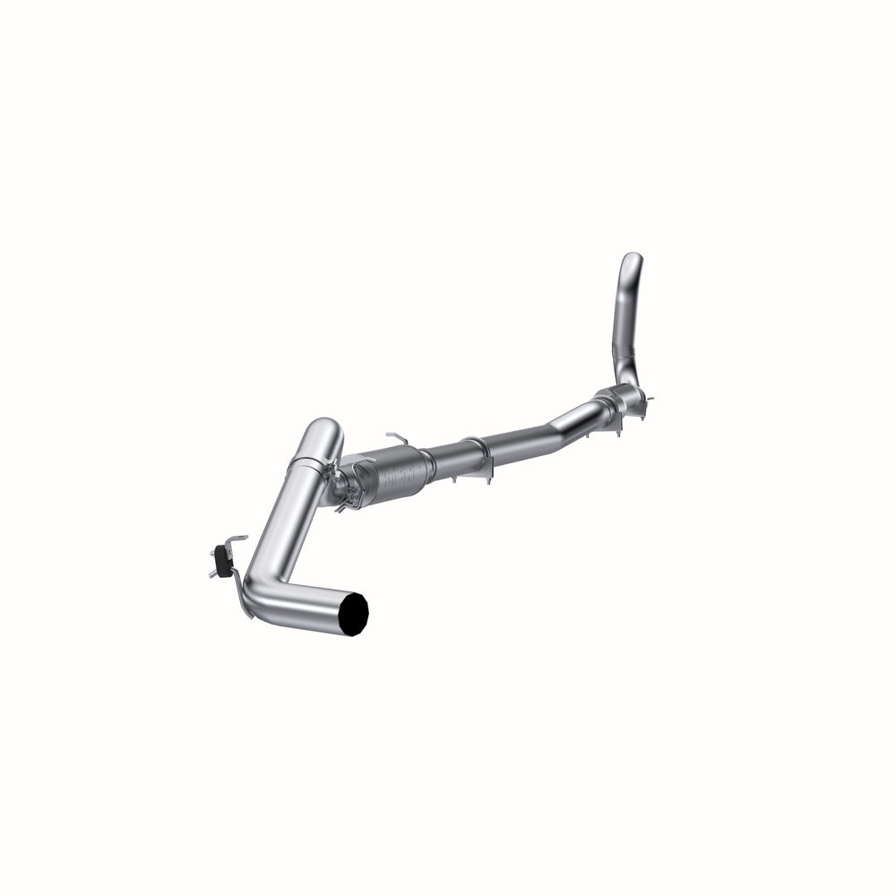 MBRP Exhaust 4in. Turbo Back; Single Side (4WD only); AL