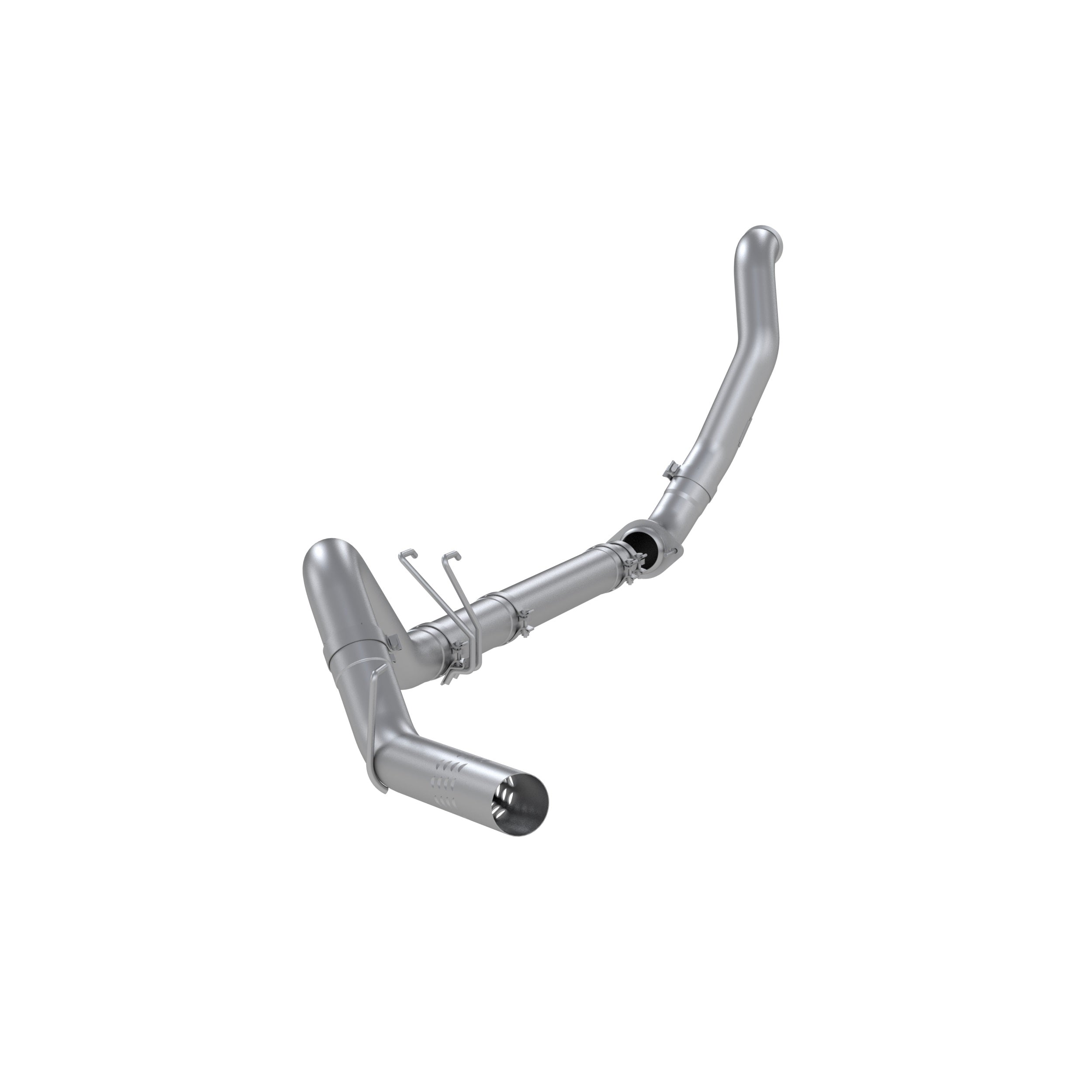 MBRP Exhaust 4in. Filter-Back, Single Side with Downpipe, No Muffler