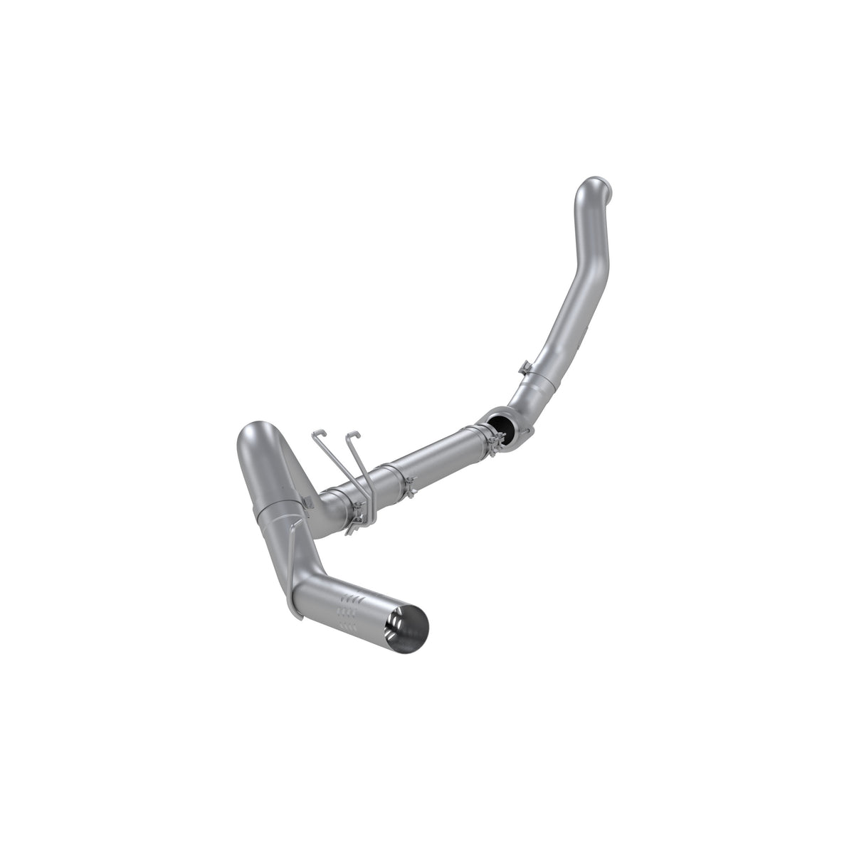 MBRP Exhaust 4in. Filter-Back, Single Side with Downpipe, No Muffler