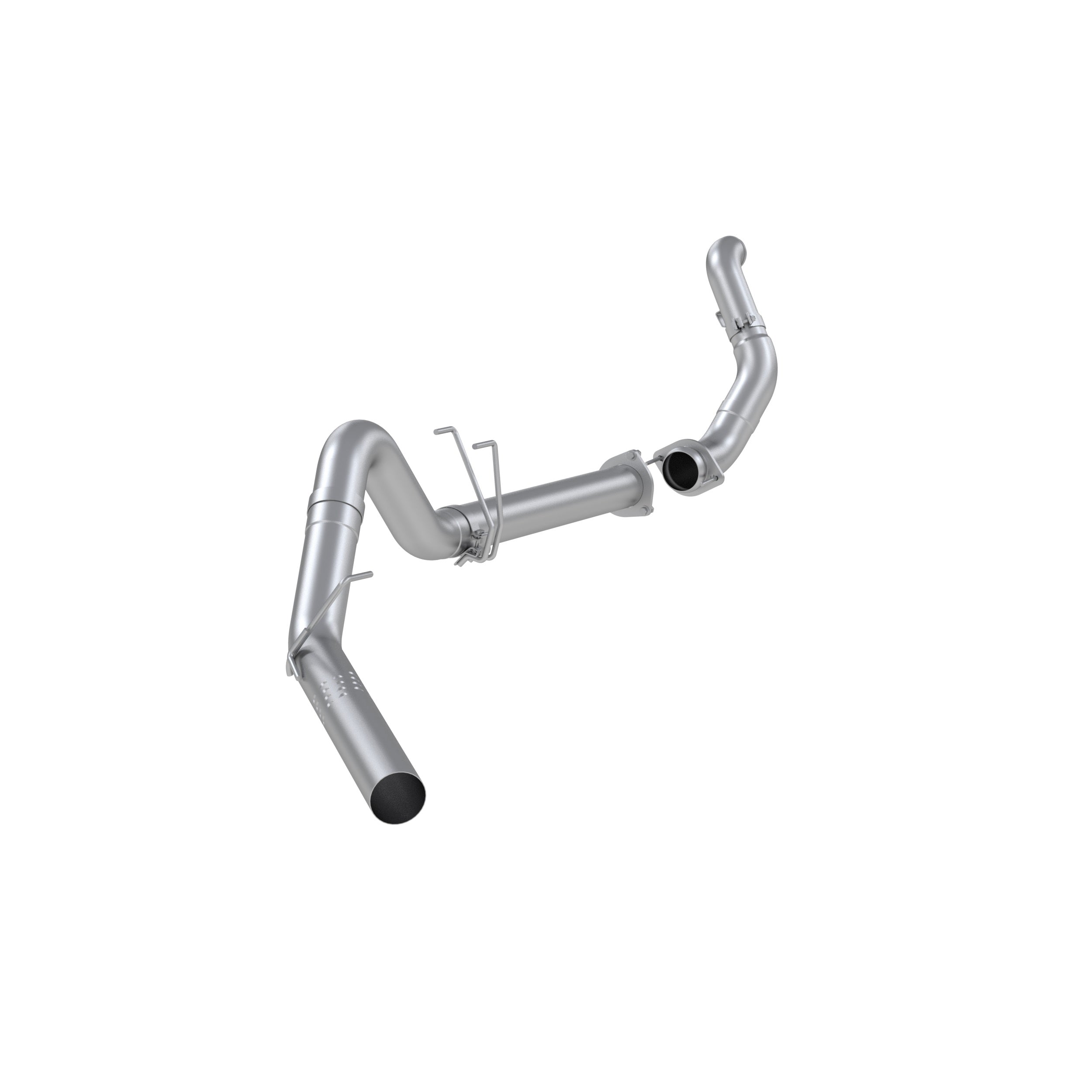MBRP Exhaust 4in. Filter-Back, Single Side with Downpipe, No Muffler