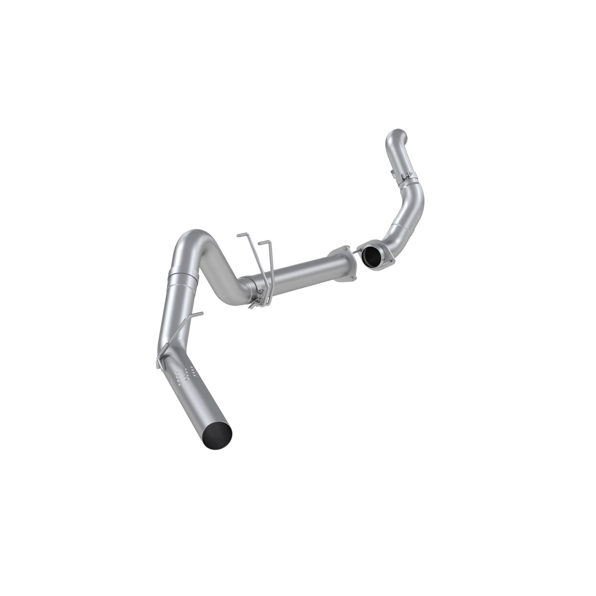 MBRP Exhaust 4in. Filter-Back, Single Side with Downpipe, No Muffler