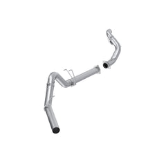 MBRP Exhaust 4in. Filter-Back, Single Side with Downpipe, No Muffler