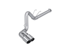 MBRP Exhaust 4in. Filter Back; Single Side Dual Exit; T409