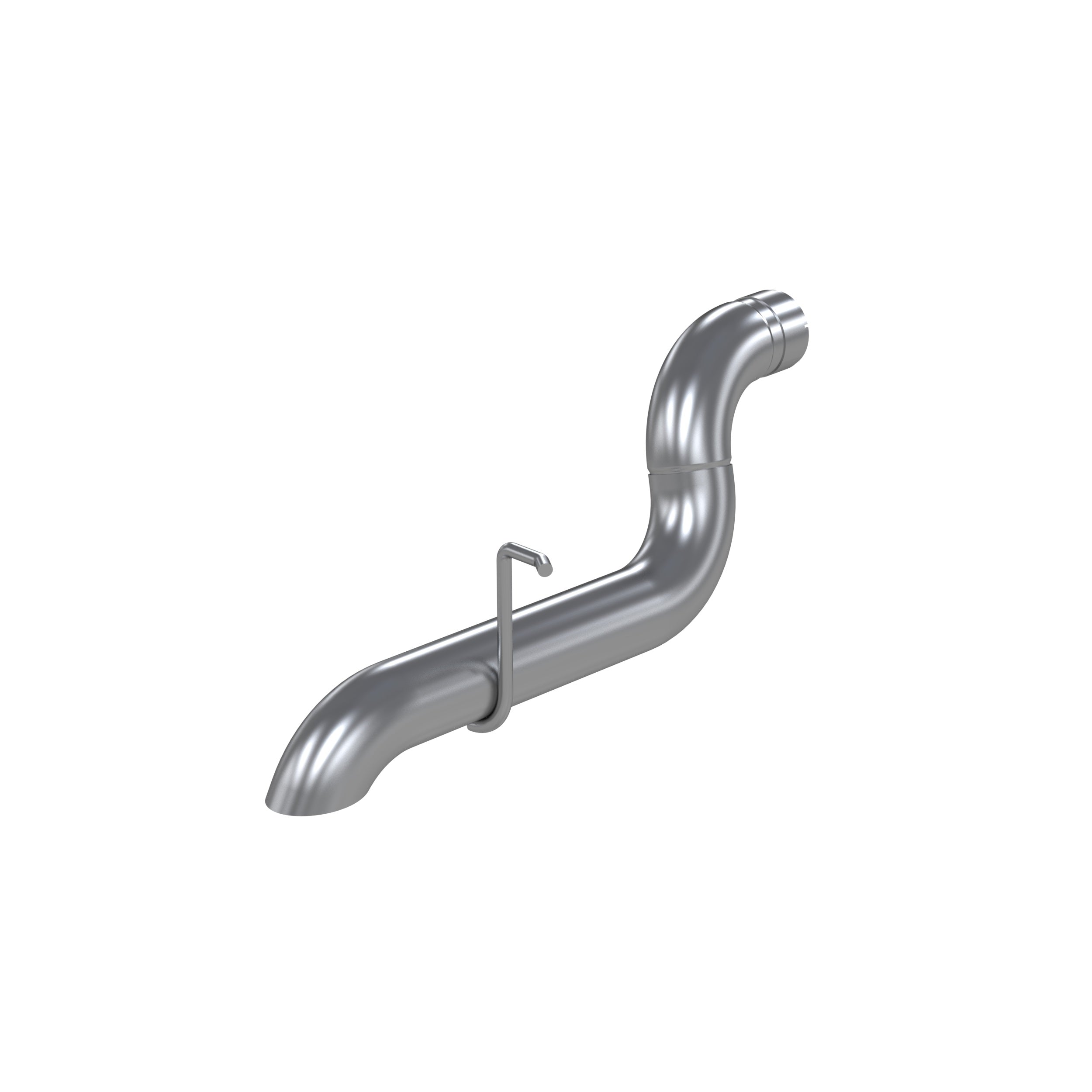 3" High Clearance Filter Back, Rear Turn Down