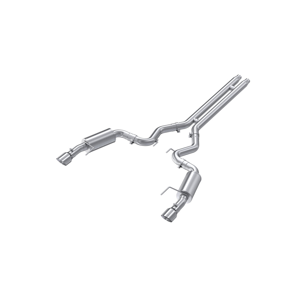 MBRP Exhaust 3in. Cat Back; Dual Split Rear; Street Version; 4.5in. tips; T409