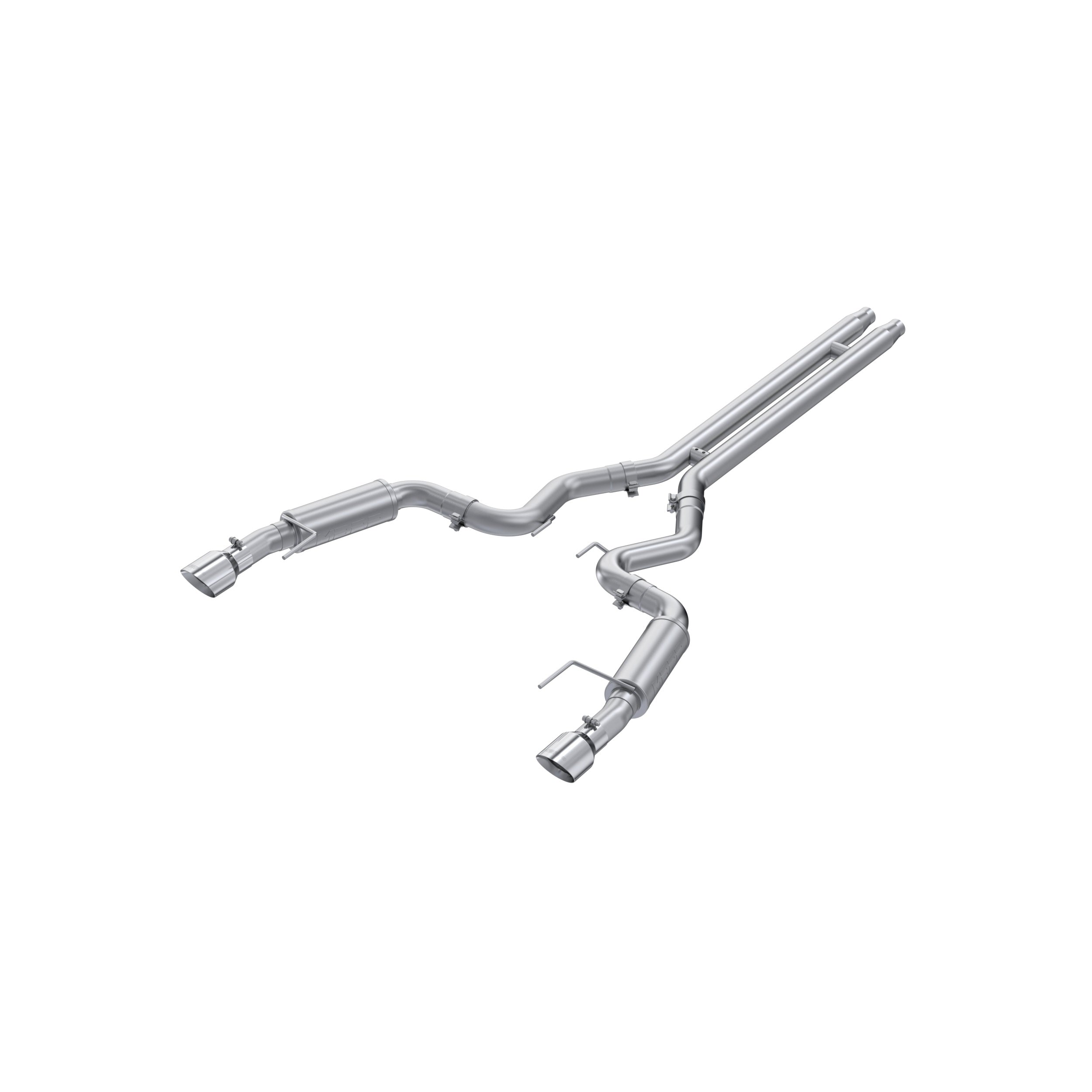MBRP Exhaust 3in. Cat Back; Dual Split Rear; Race Version; 4.5in. tips; AL