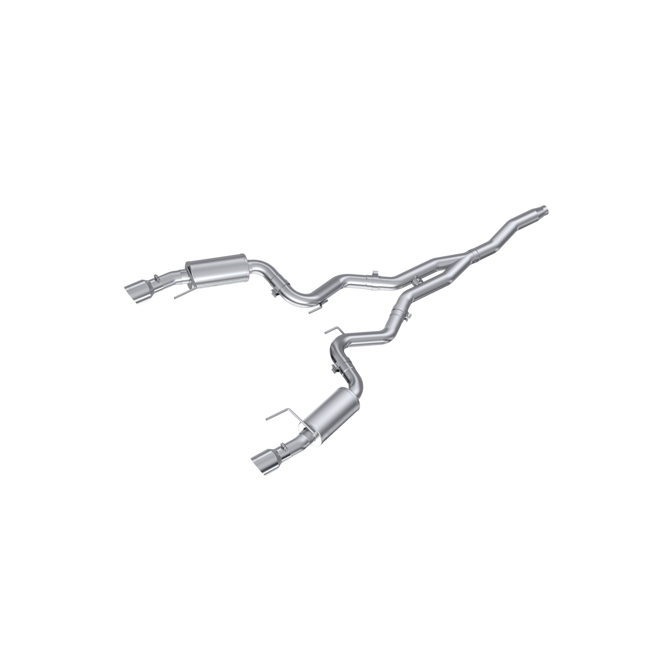 MBRP Exhaust 3in. Cat Back; Dual Split Rear; Street Version; 4.5in. tips; T409