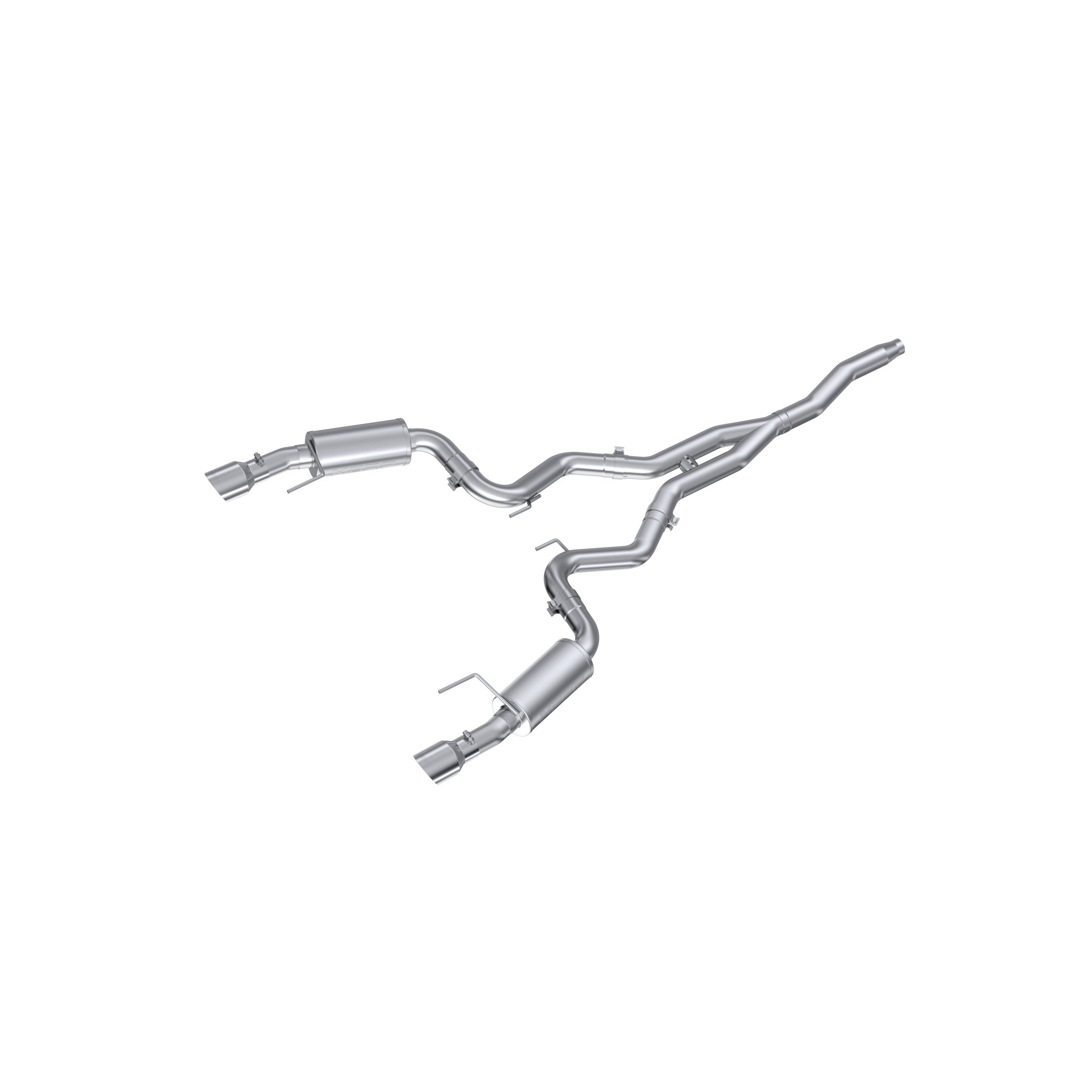 MBRP Exhaust 3in. Cat Back; Dual Split Rear; Street Version; 4.5in. tips AL