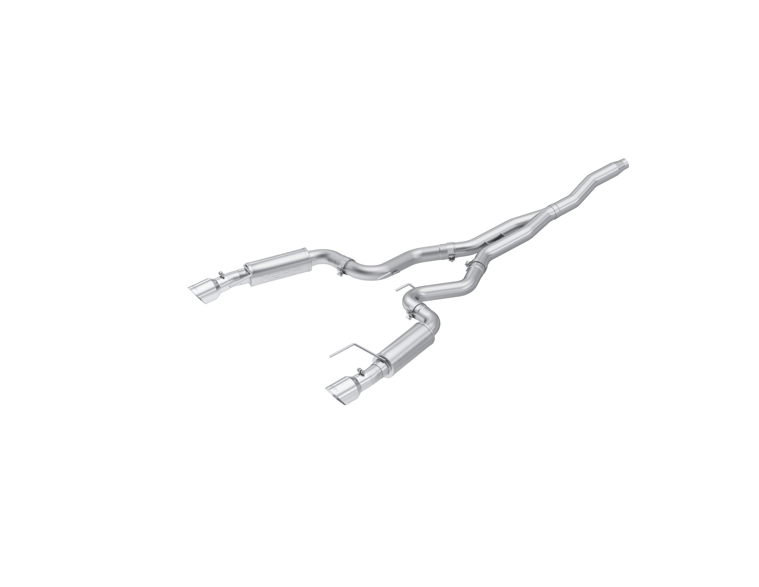 MBRP Exhaust 3in. Cat Back; Dual Split Rear; Race Version; 4.5in. tips; T409