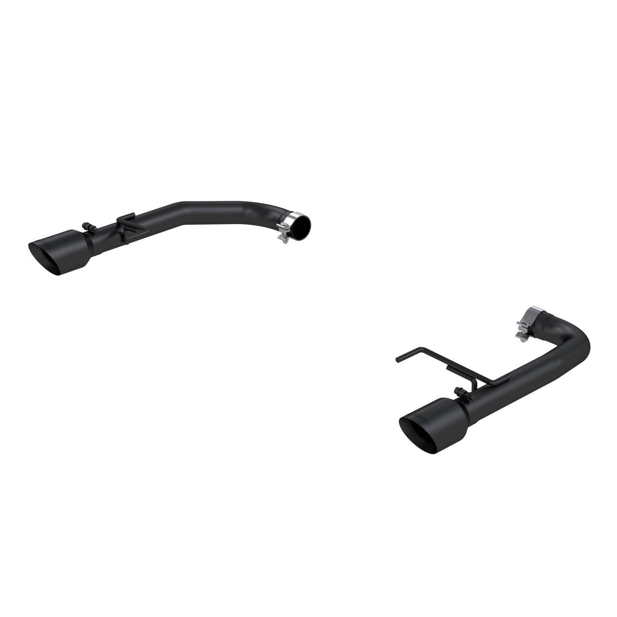 MBRP Exhaust 2 1/2in. Axle Back Kit; Black Coated