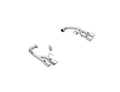 MBRP Exhaust 2.5in. Axle-Back with Quad 4in. Dual Wall Tips; Race Version; T304