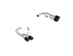 MBRP Exhaust 2.5in. Axle-Back with Quad 4in. CF Tips; Race Version; T304
