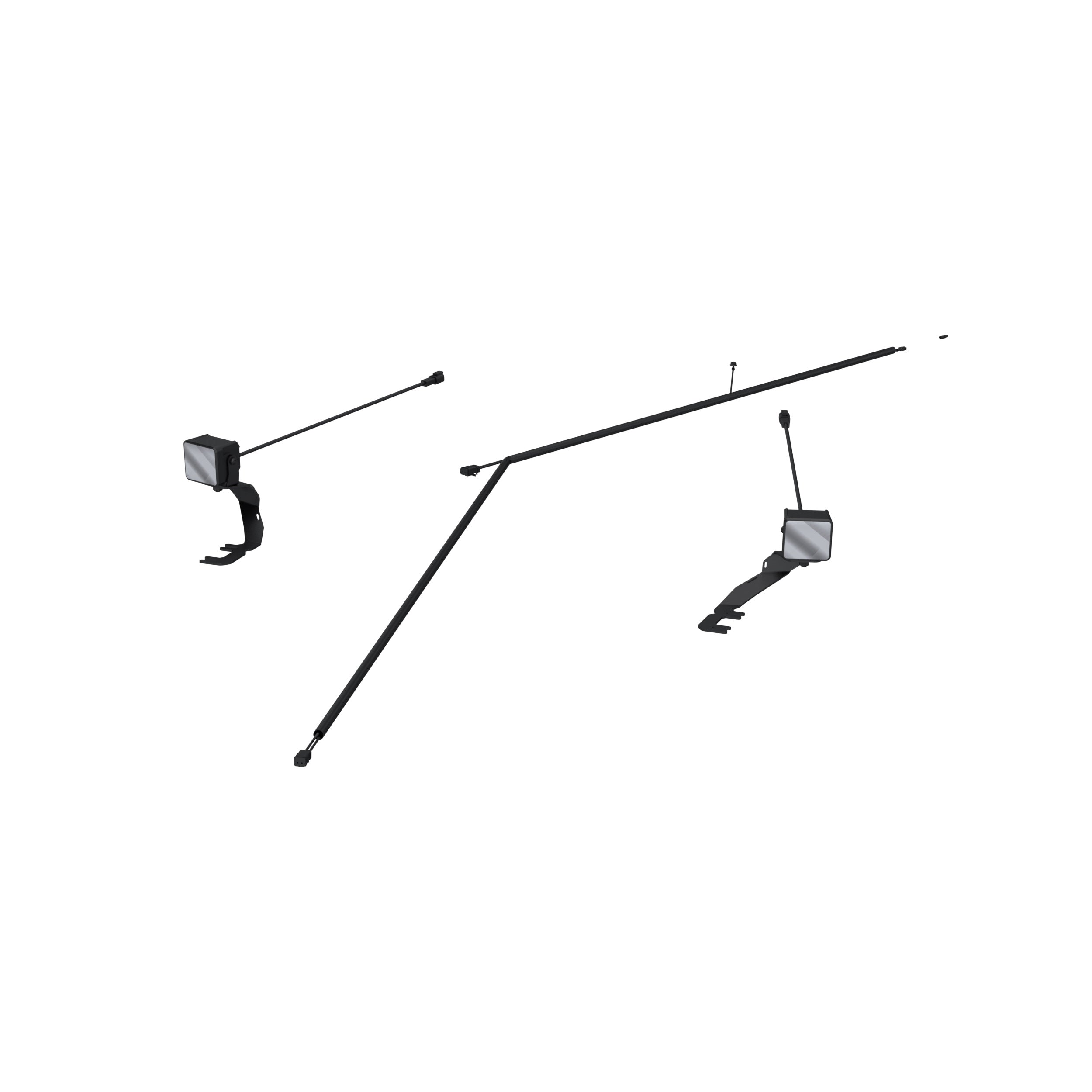 MBRP Exhaust Ditch Light Kit, Flood Beam
