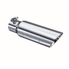 MBRP Exhaust T5106 Tip. 3in. O.D. Dual Wall Angled 2in. inlet 12in. length. T304.