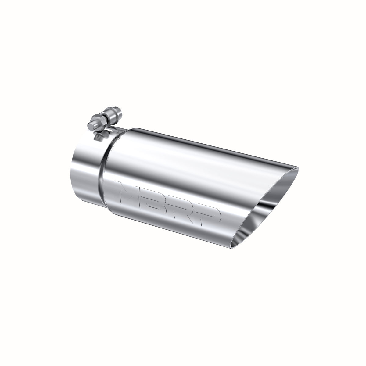 MBRP Exhaust T5110 Tip. 3in. O.D. Dual Wall Angled 4in. inlet 10in. length. T304.