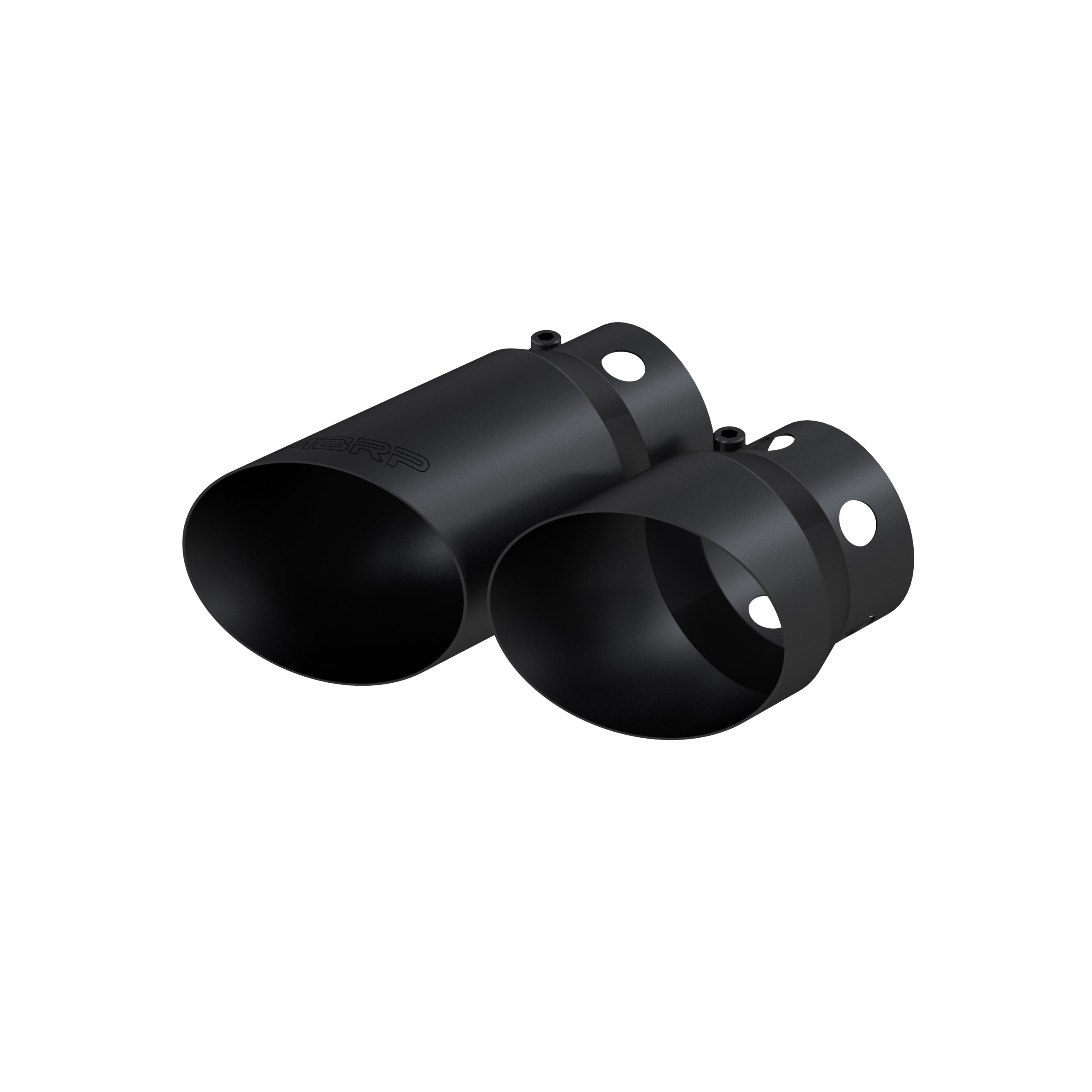 MBRP Exhaust 4in. inlet 5in. Tip Cover Set-6 in. and 9 in. in length; BLK