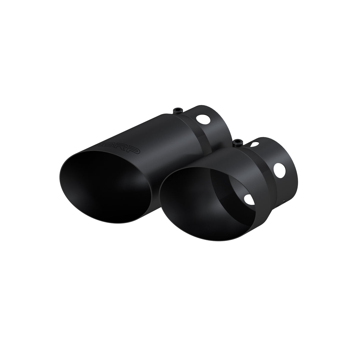 MBRP Exhaust 4in. inlet 5in. Tip Cover Set-6 in. and 9 in. in length; BLK