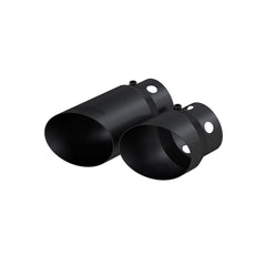 MBRP Exhaust 4in. inlet 5in. Tip Cover Set-6 in. and 9 in. in length; BLK