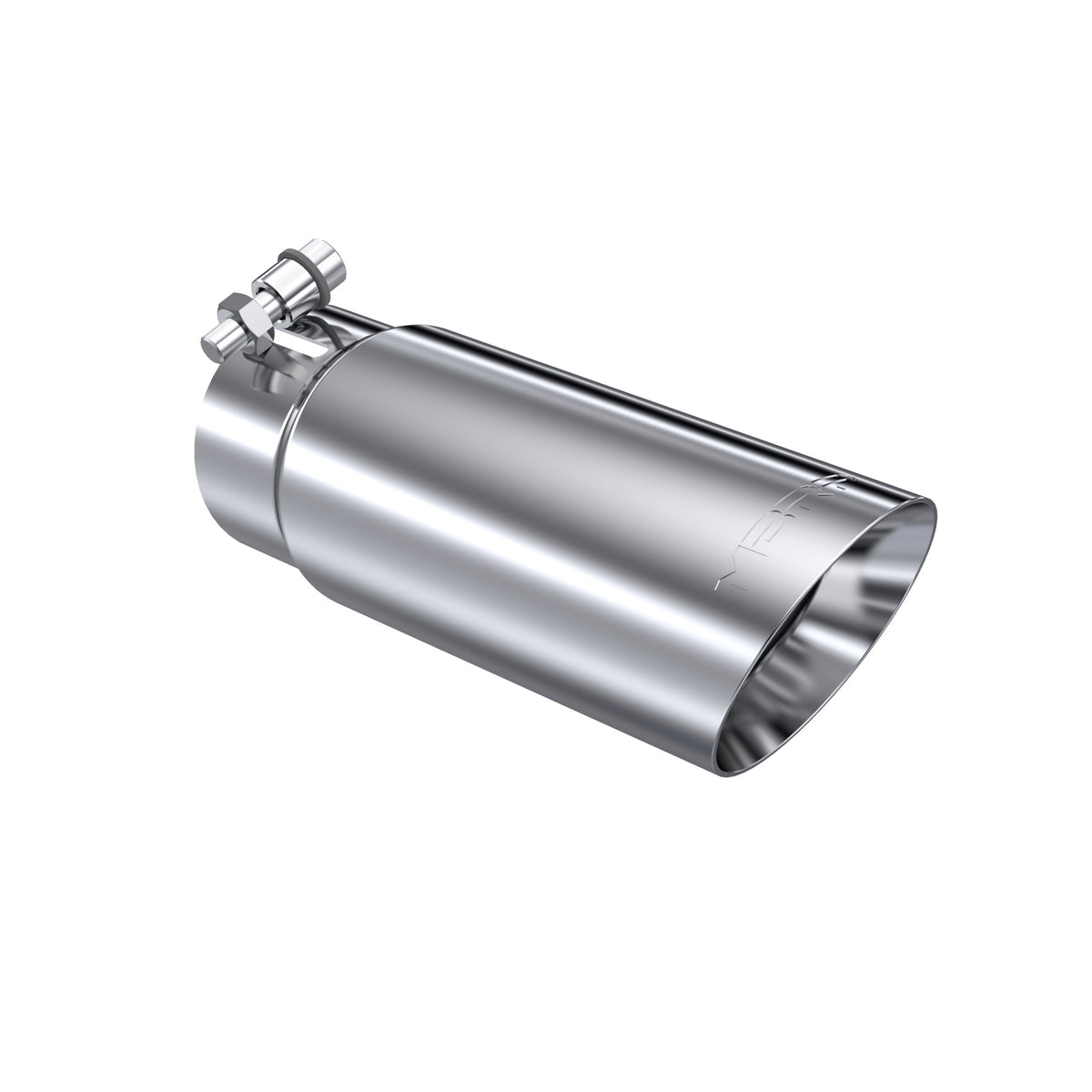 MBRP Exhaust T5114 Tip. 3in. O.D. Dual Wall Angled End 3in. inlet 12in. length. T304 Stainless.