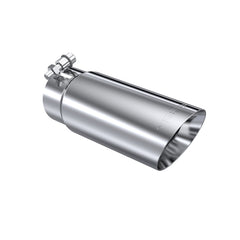 MBRP Exhaust T5114 Tip. 3in. O.D. Dual Wall Angled End 3in. inlet 12in. length. T304 Stainless.