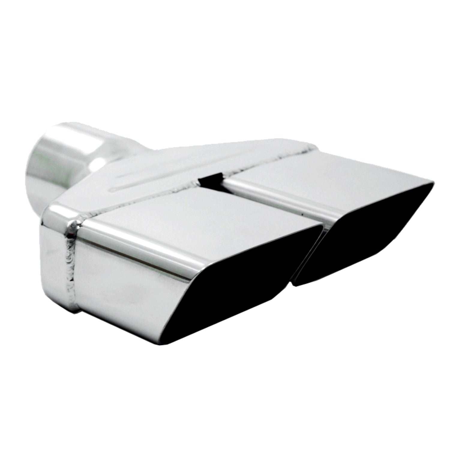 MBRP Exhaust T5118 8In x 2 1/2in ID. Rectangle. 2 1/2in Inlet. 8 1/4in Length. T304.
