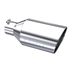 MBRP Exhaust T5128 Tip. 8in. O.D.. Rolled End. 4in. inlet 18in. in length. T304.
