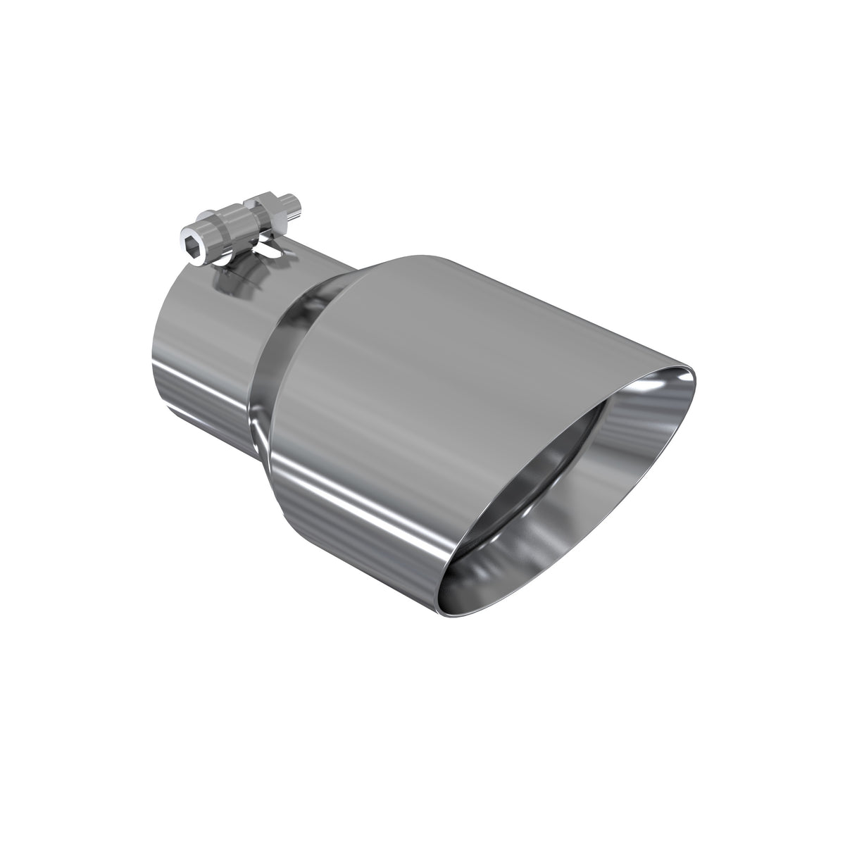 MBRP Exhaust T5151 3" ID. 4.5" OD. 8" Length. Dual Wall Angled. T304.