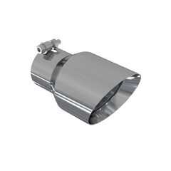 MBRP Exhaust T5151 3" ID. 4.5" OD. 8" Length. Dual Wall Angled. T304.