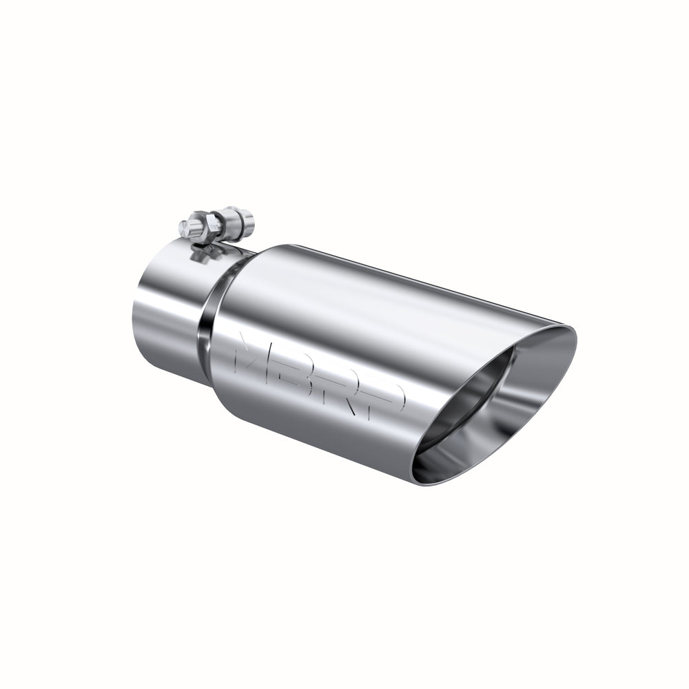 MBRP Exhaust T5156 3in. Inlet Dual Wall Angled Tail Pipe Tip