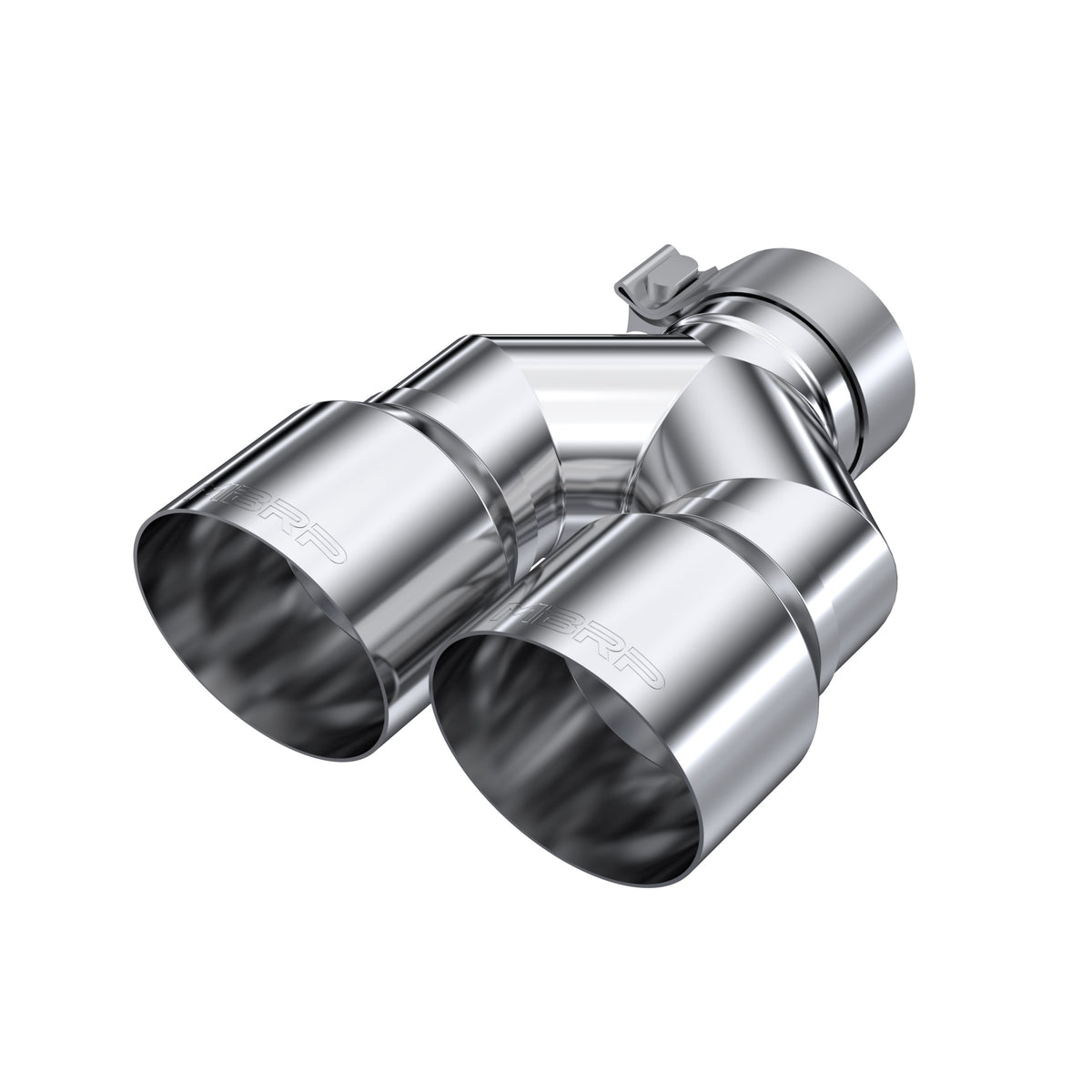 MBRP Exhaust T5182 Tip. 4in. OD Dual Out. 3in. ID. Single Wall. T304