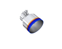MBRP Exhaust T5184BE 3in. Inlet Exhaust Tip. T304 Stainless Steel, Burnt End