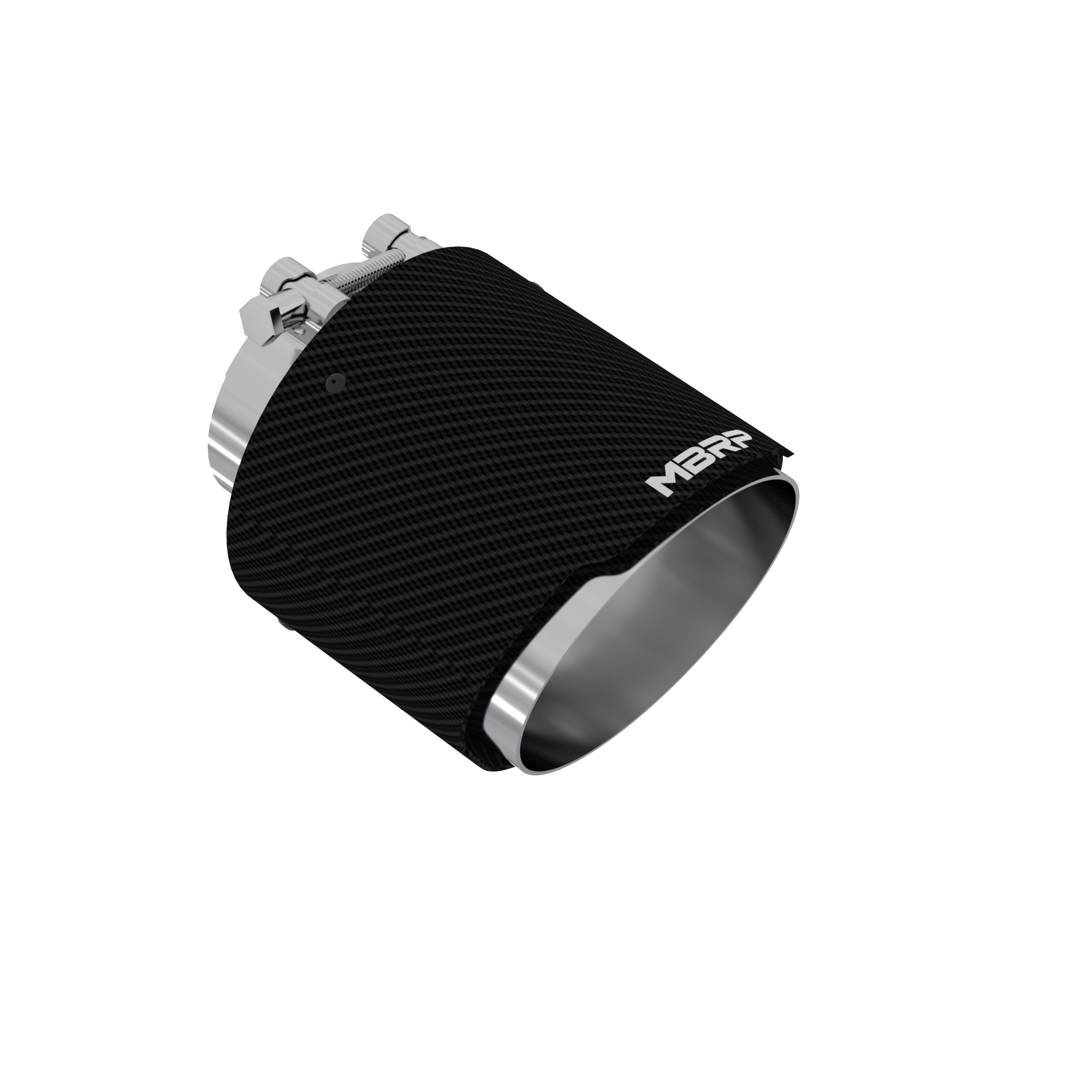 MBRP Exhaust T5184CF Tip. 5in. OD Out. 3in. ID. Dual Wall. CF T304